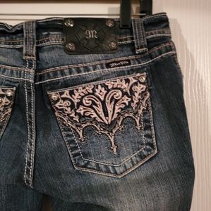 Miss Me Boot Cut Jeans Sz 28